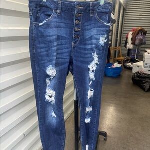 Rue21 curvy ankle jeggings - size. 18